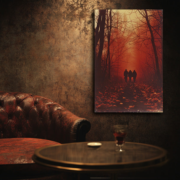 The Trio Path Wall Art
