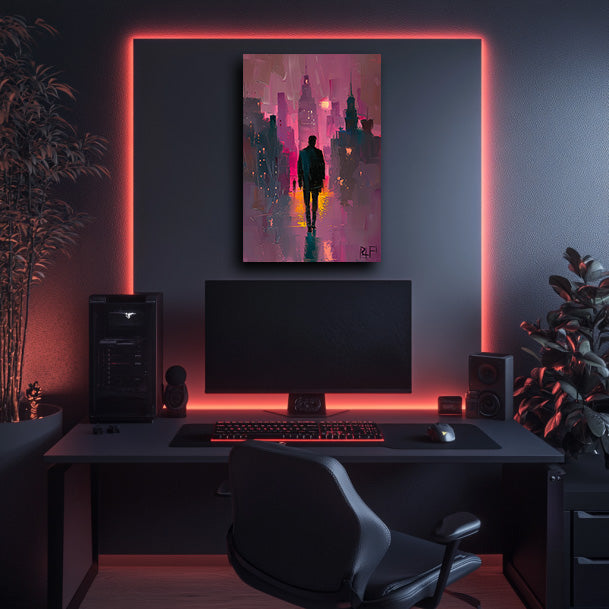 The Walk Alone Wall Art