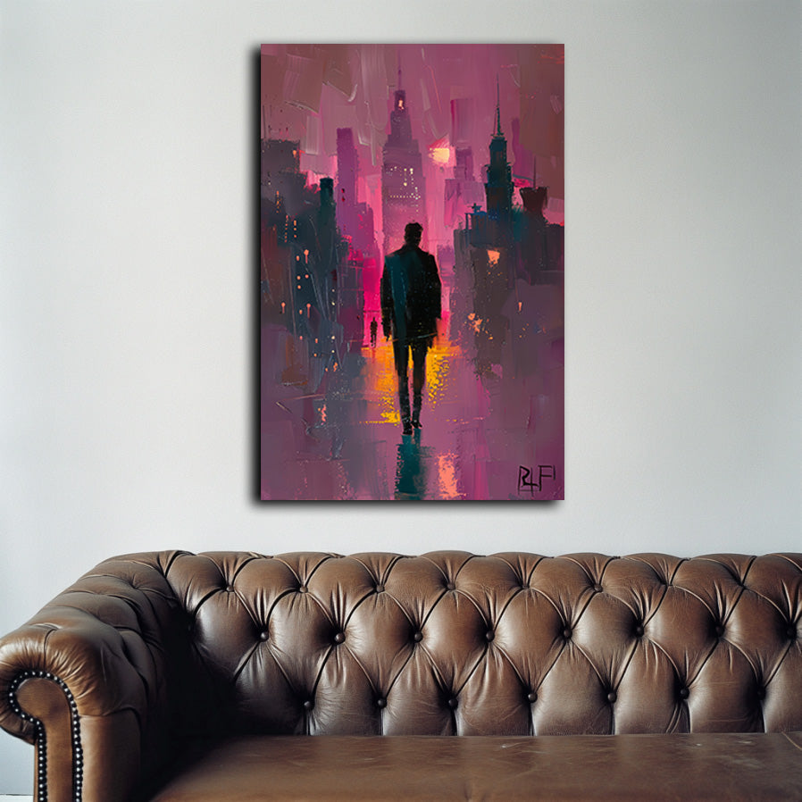 The Walk Alone Wall Art
