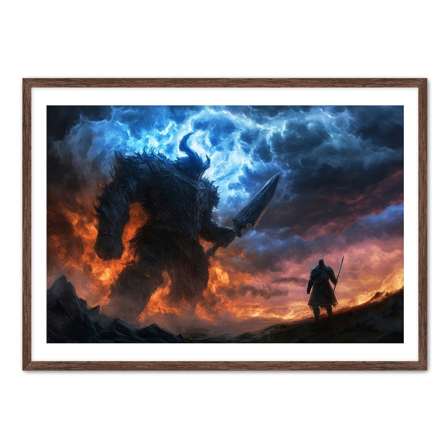 The Harder They Fall Wall Art