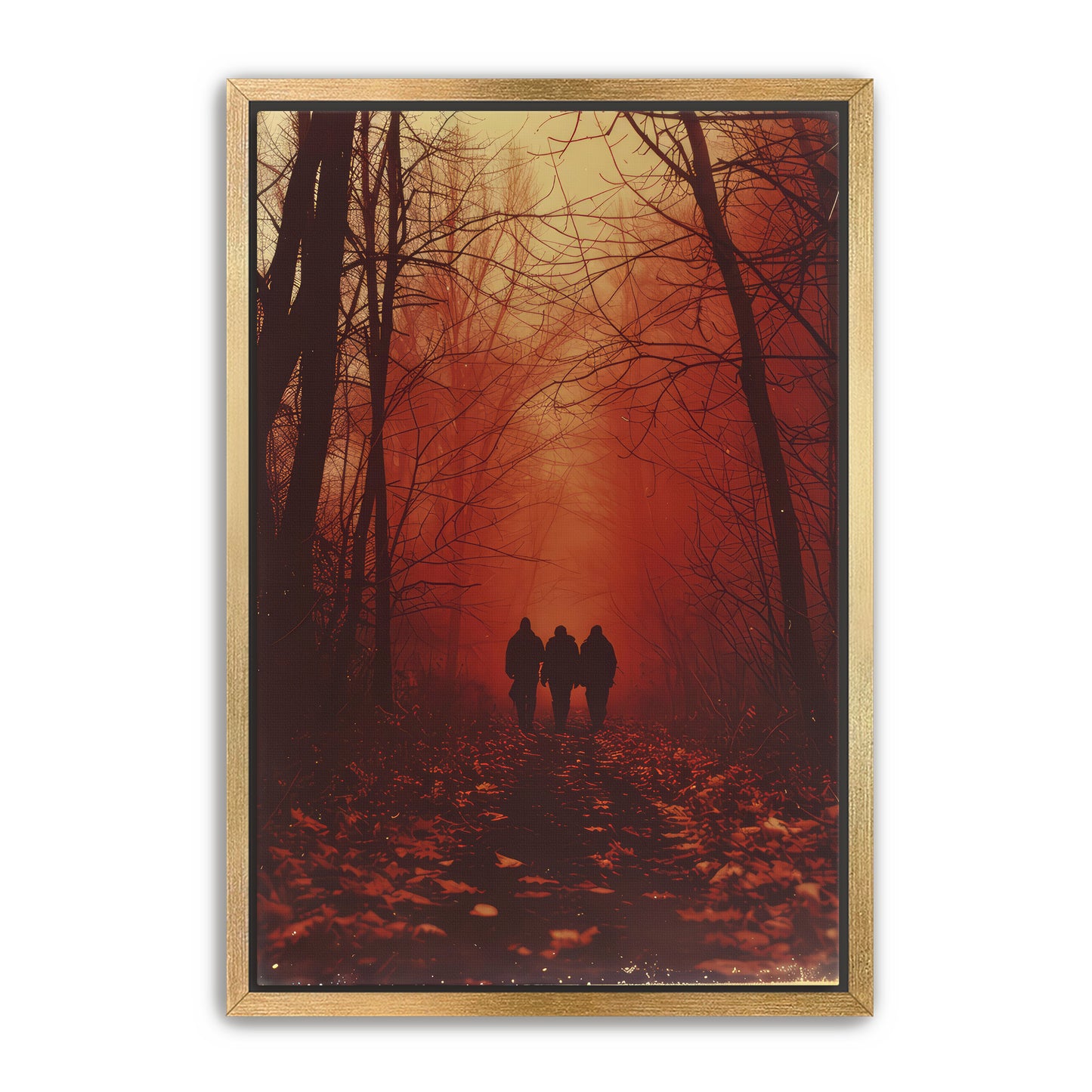 The Trio Path Wall Art