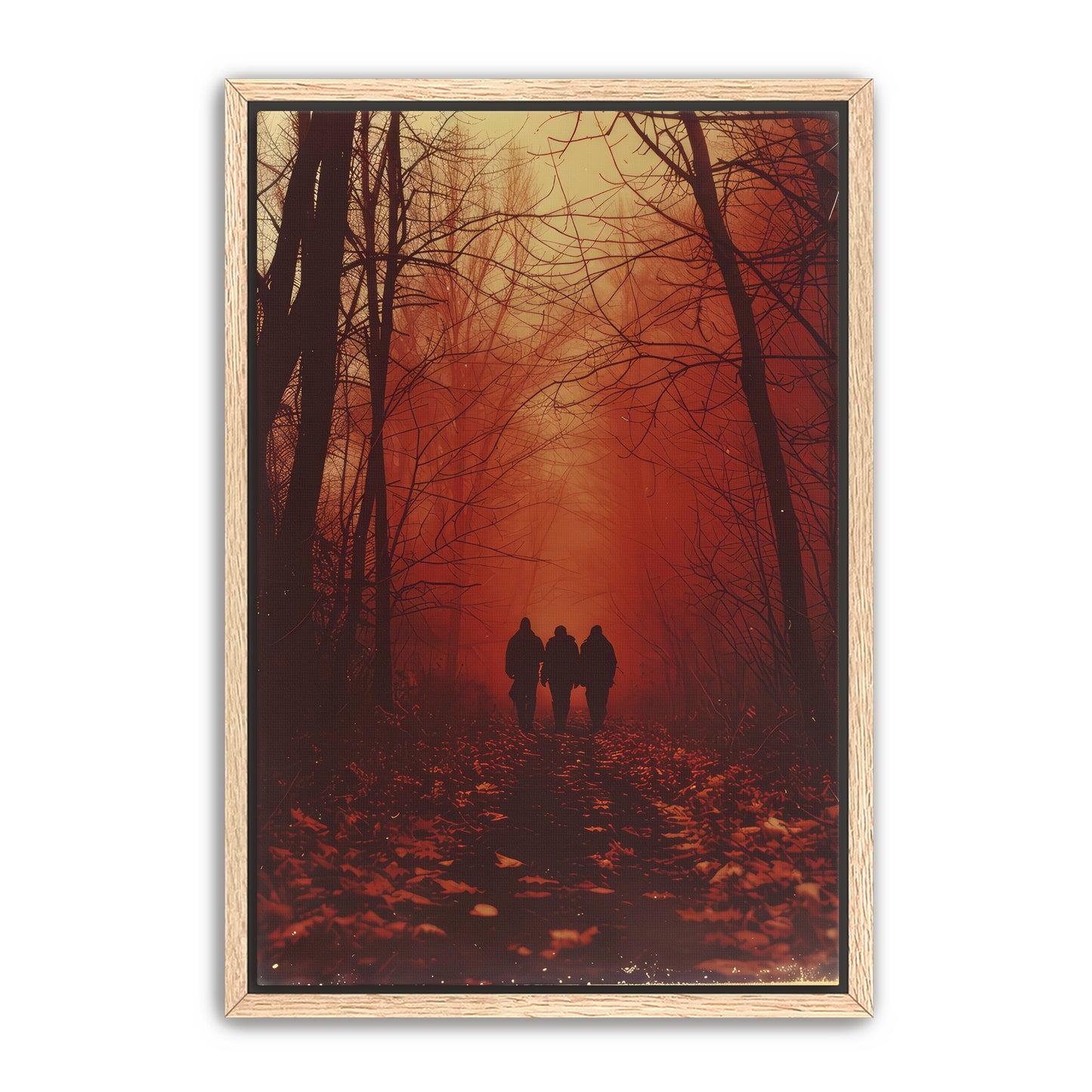 The Trio Path Wall Art