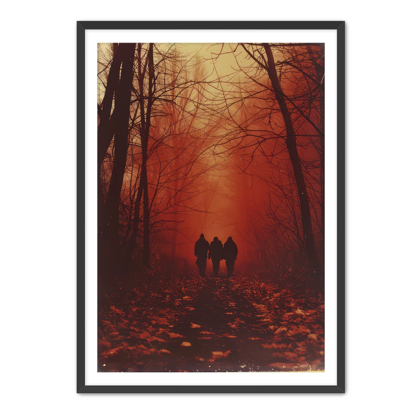 The Trio Path Wall Art