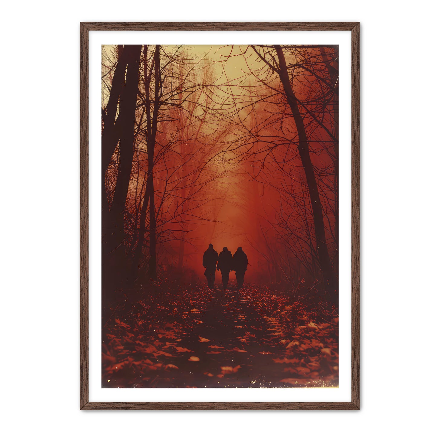 The Trio Path Wall Art