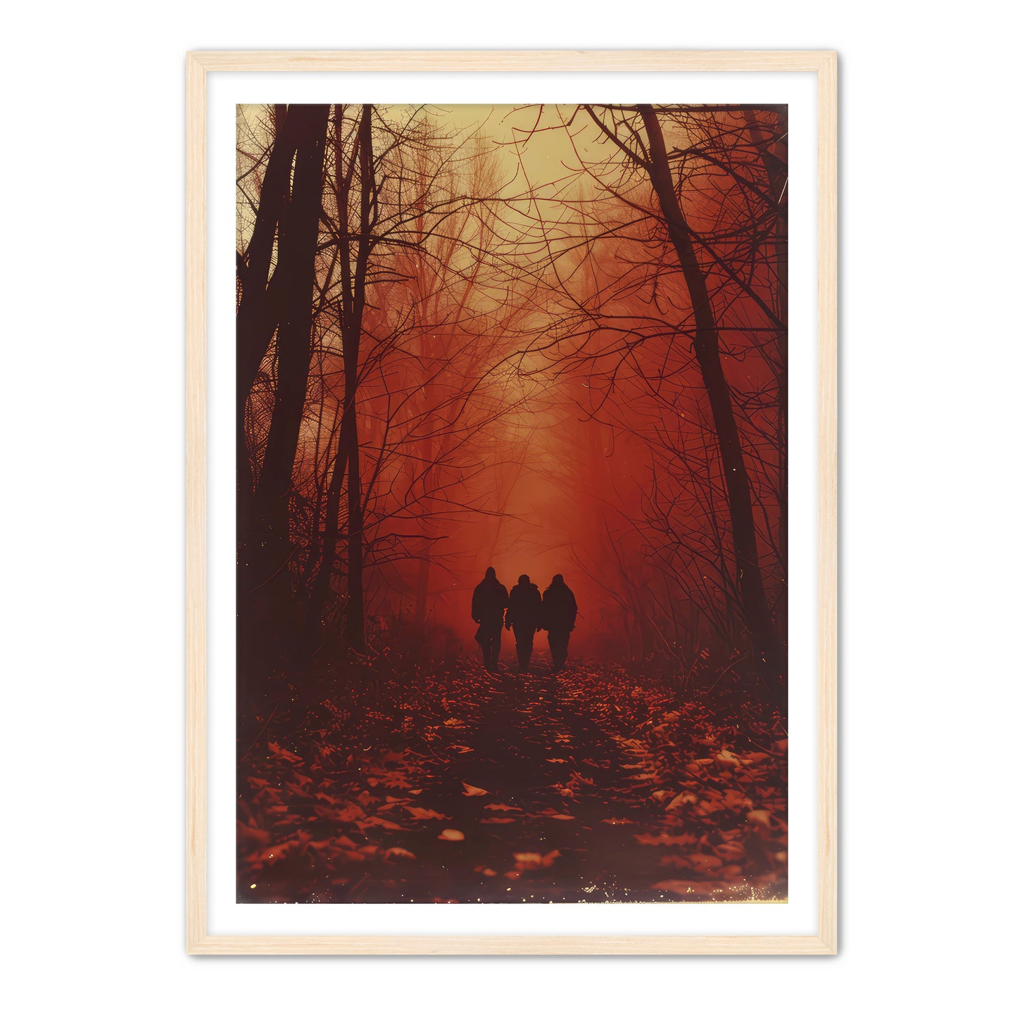 The Trio Path Wall Art