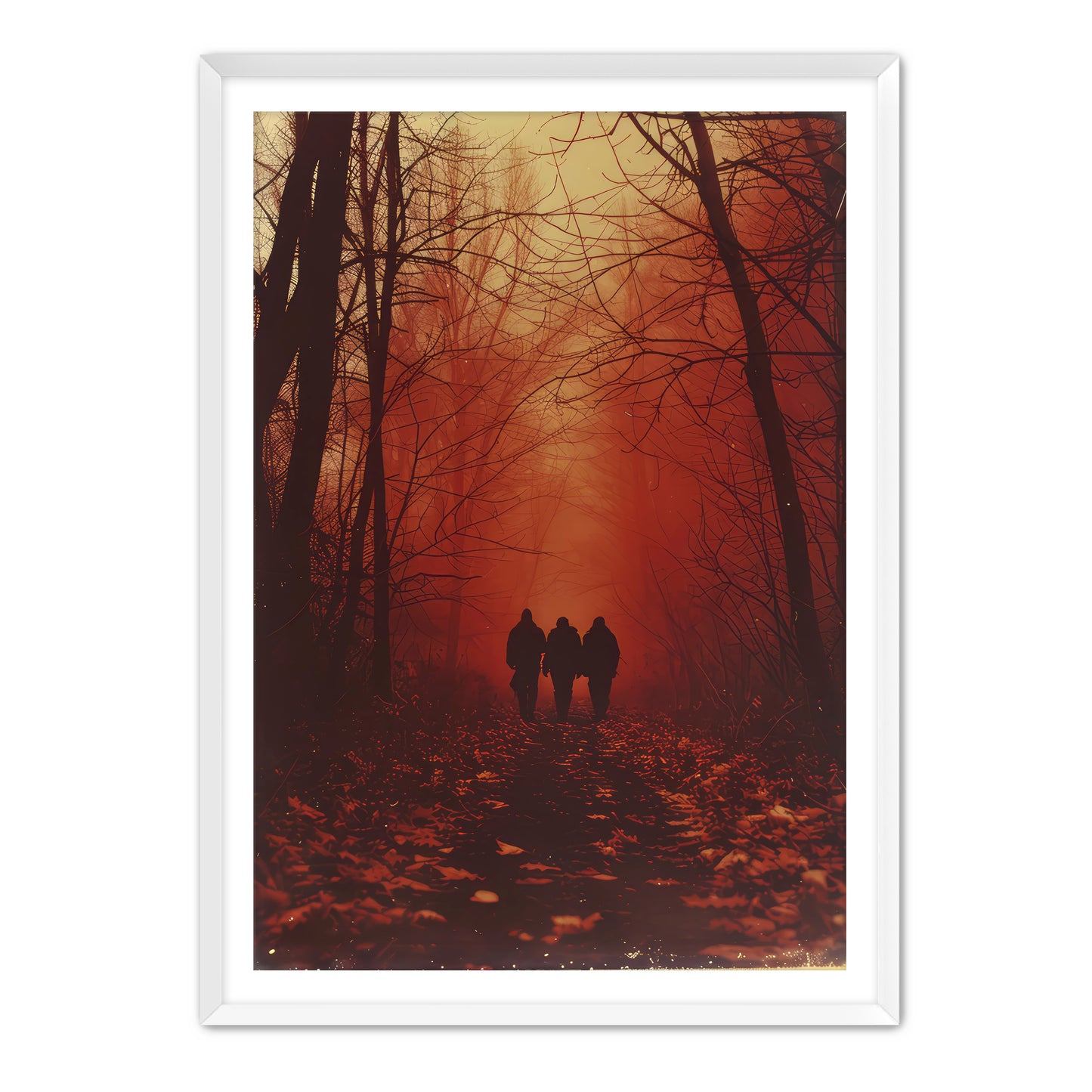 The Trio Path Wall Art