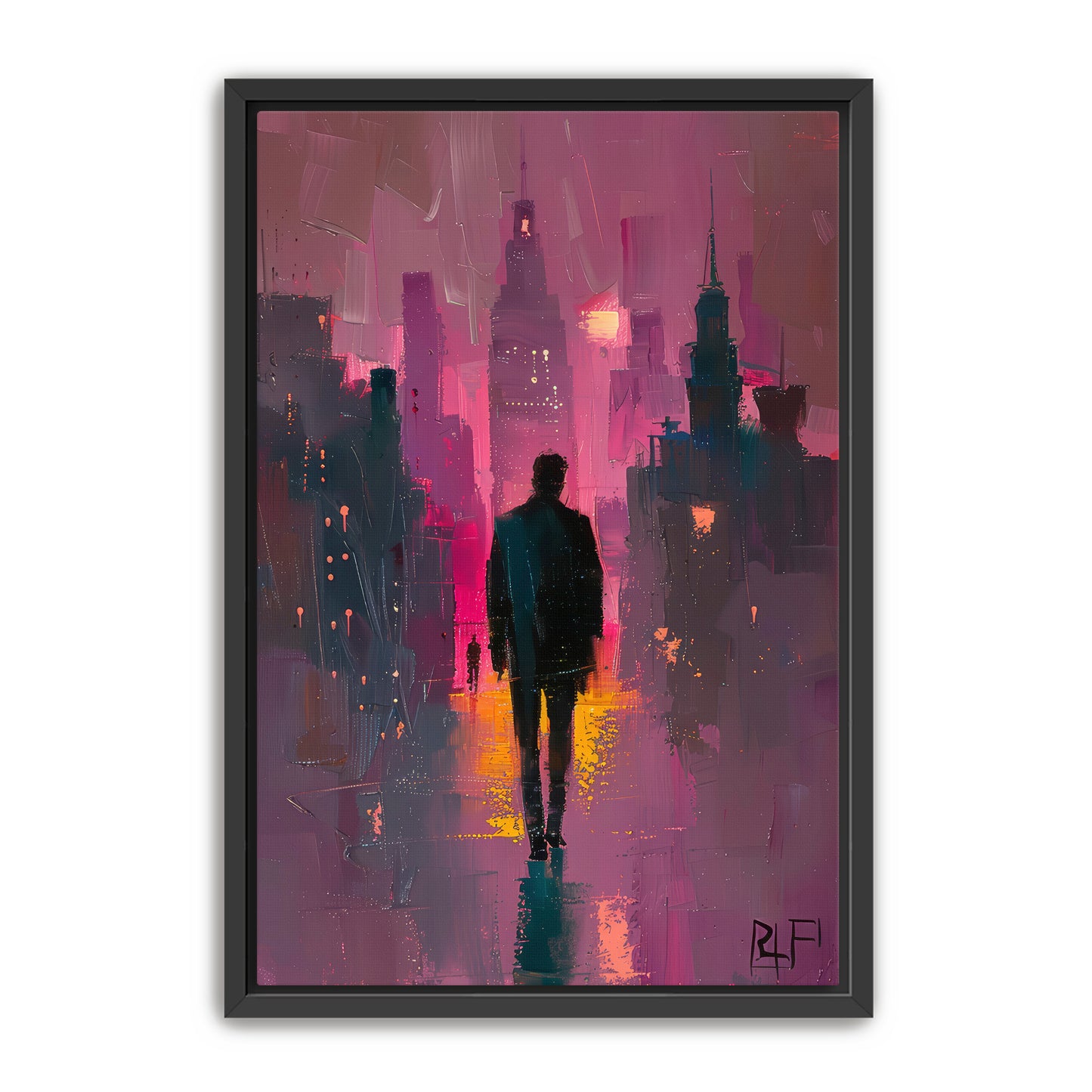 The Walk Alone Wall Art