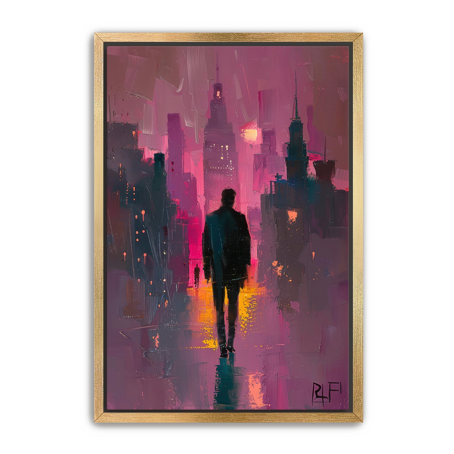 The Walk Alone Wall Art