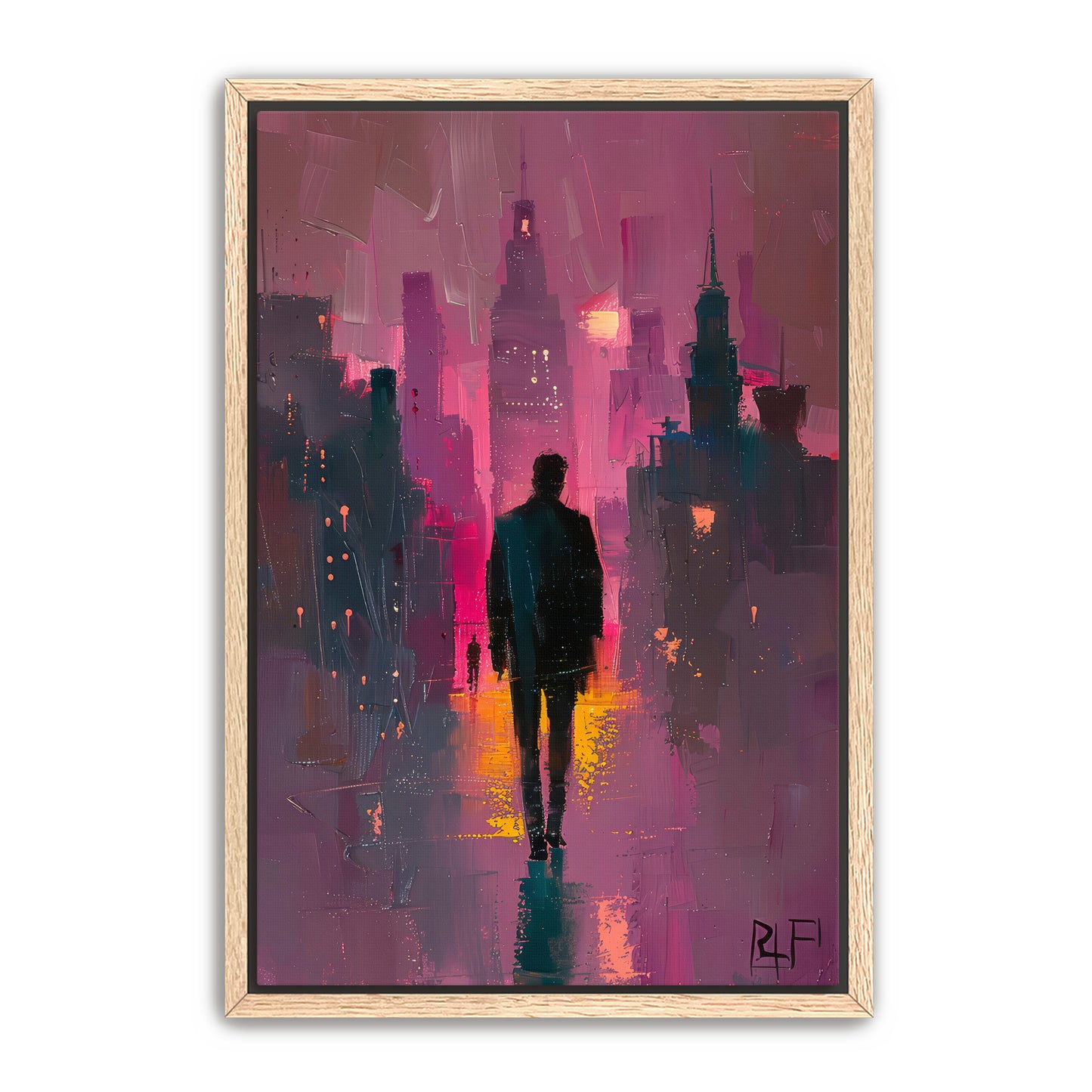 The Walk Alone Wall Art