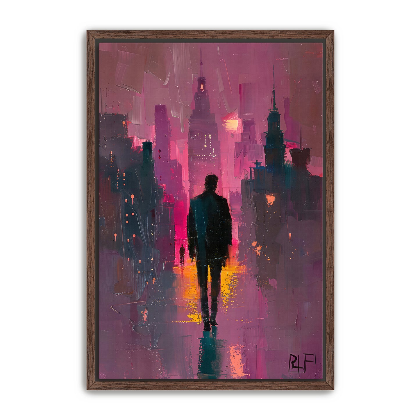 The Walk Alone Wall Art