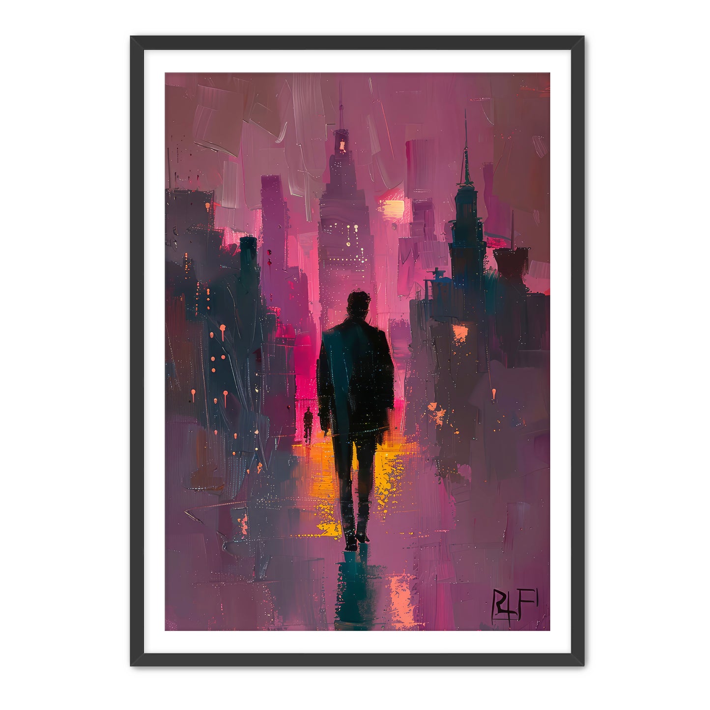 The Walk Alone Wall Art