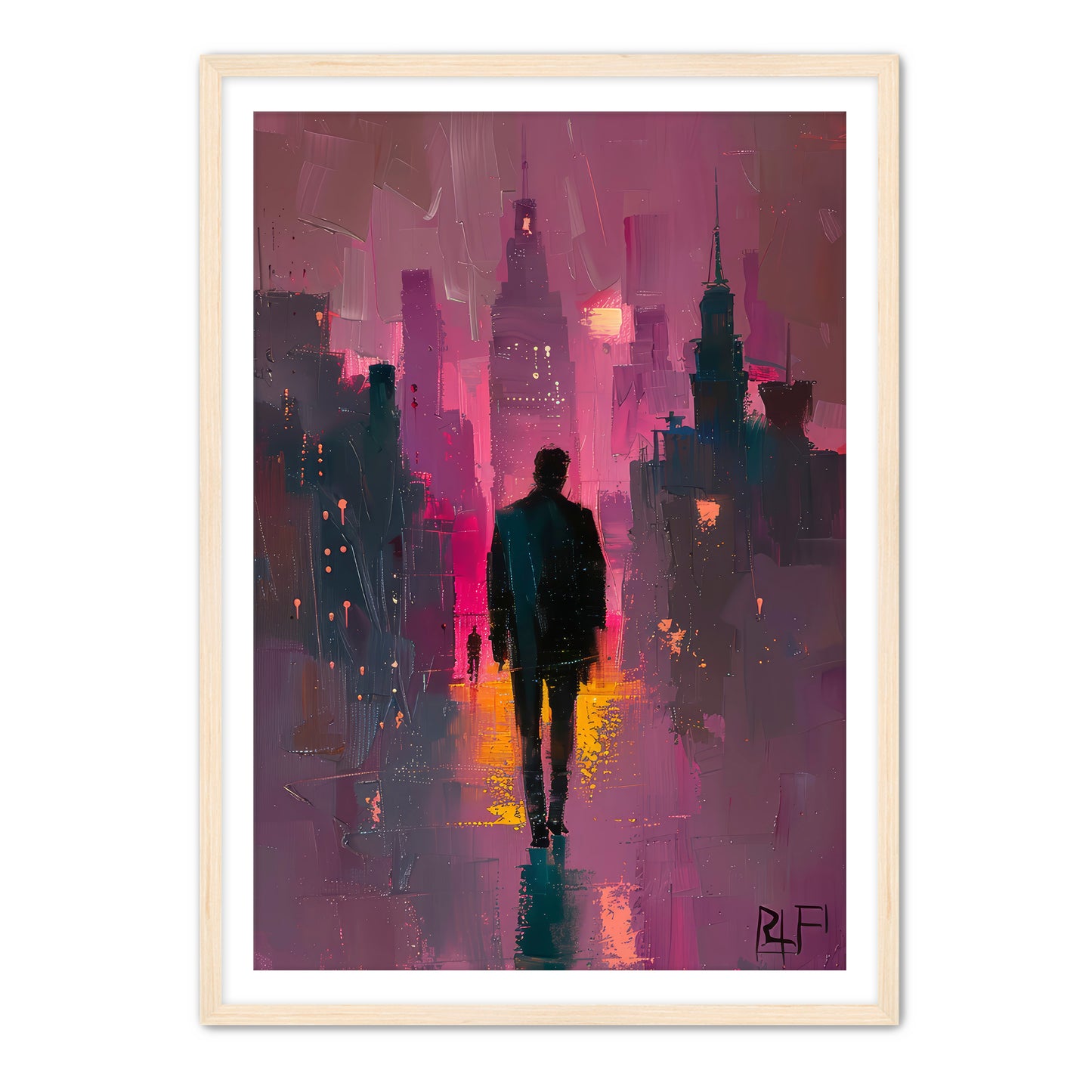 The Walk Alone Wall Art