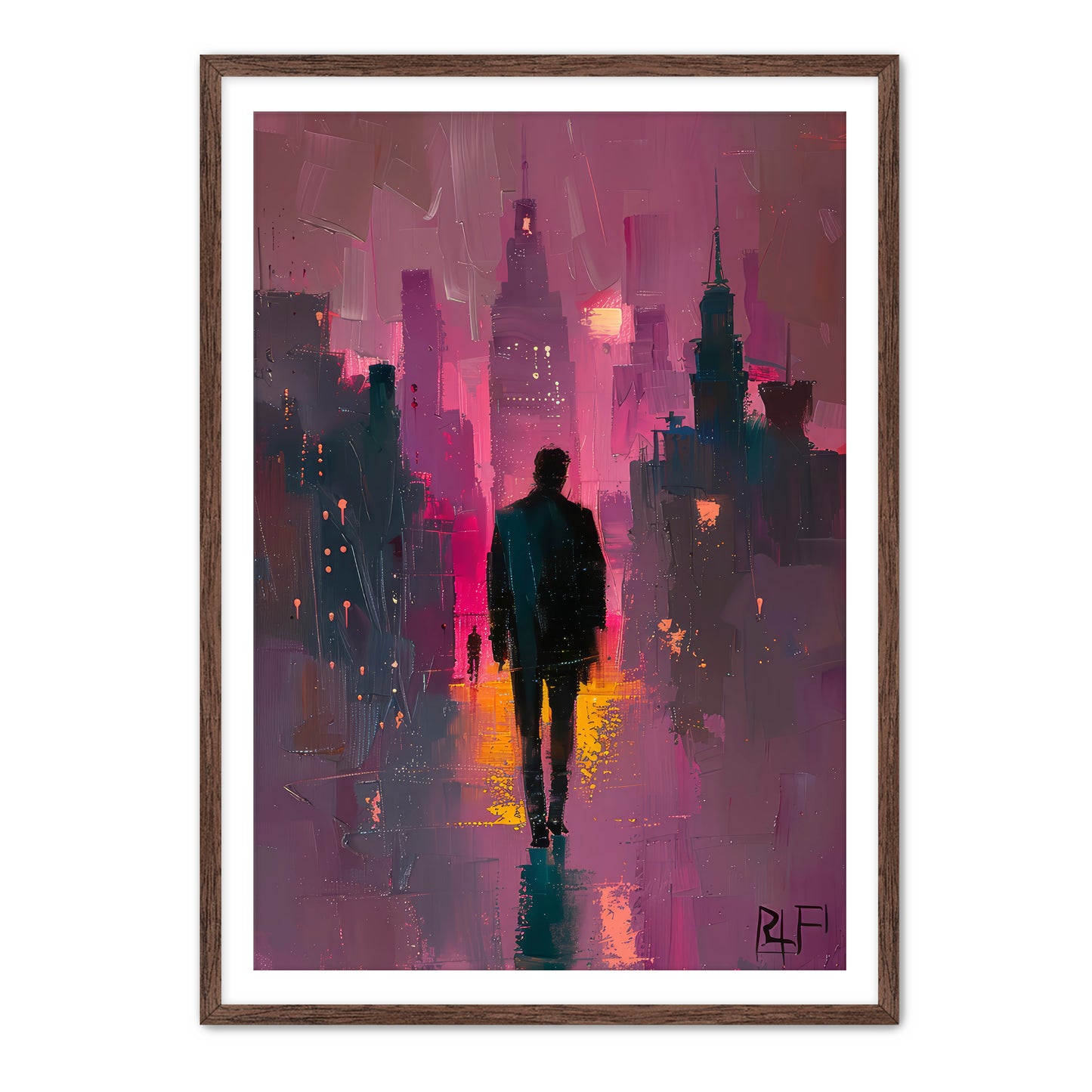 The Walk Alone Wall Art