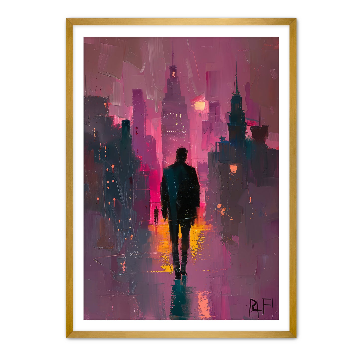 The Walk Alone Wall Art