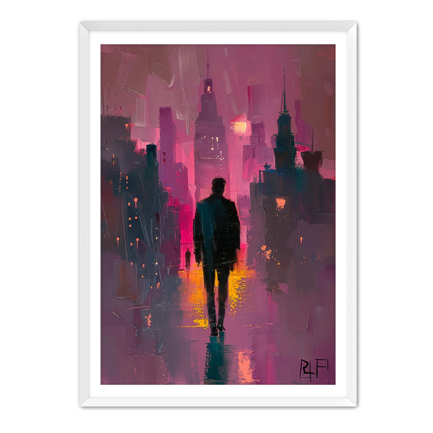 The Walk Alone Wall Art