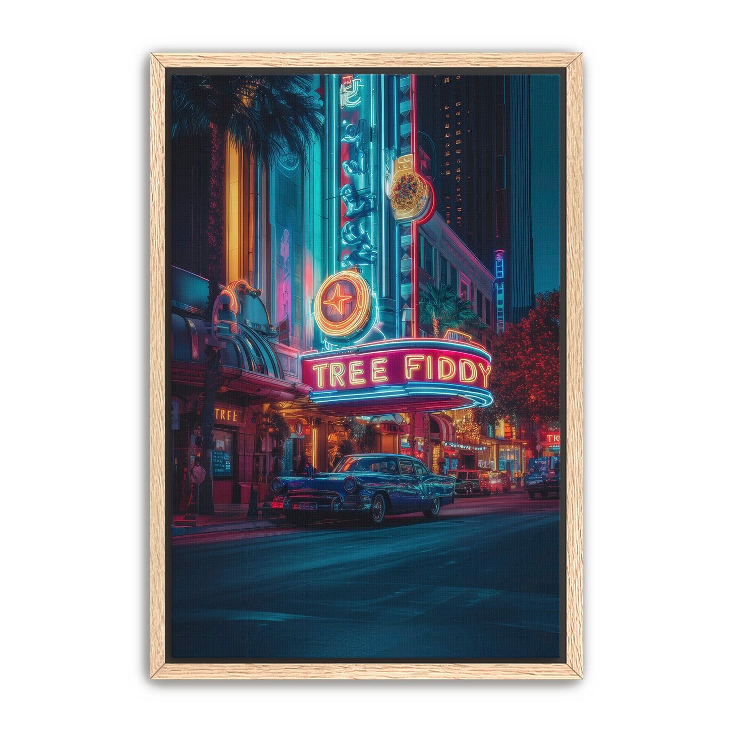 Tree Fiddy Wall Art