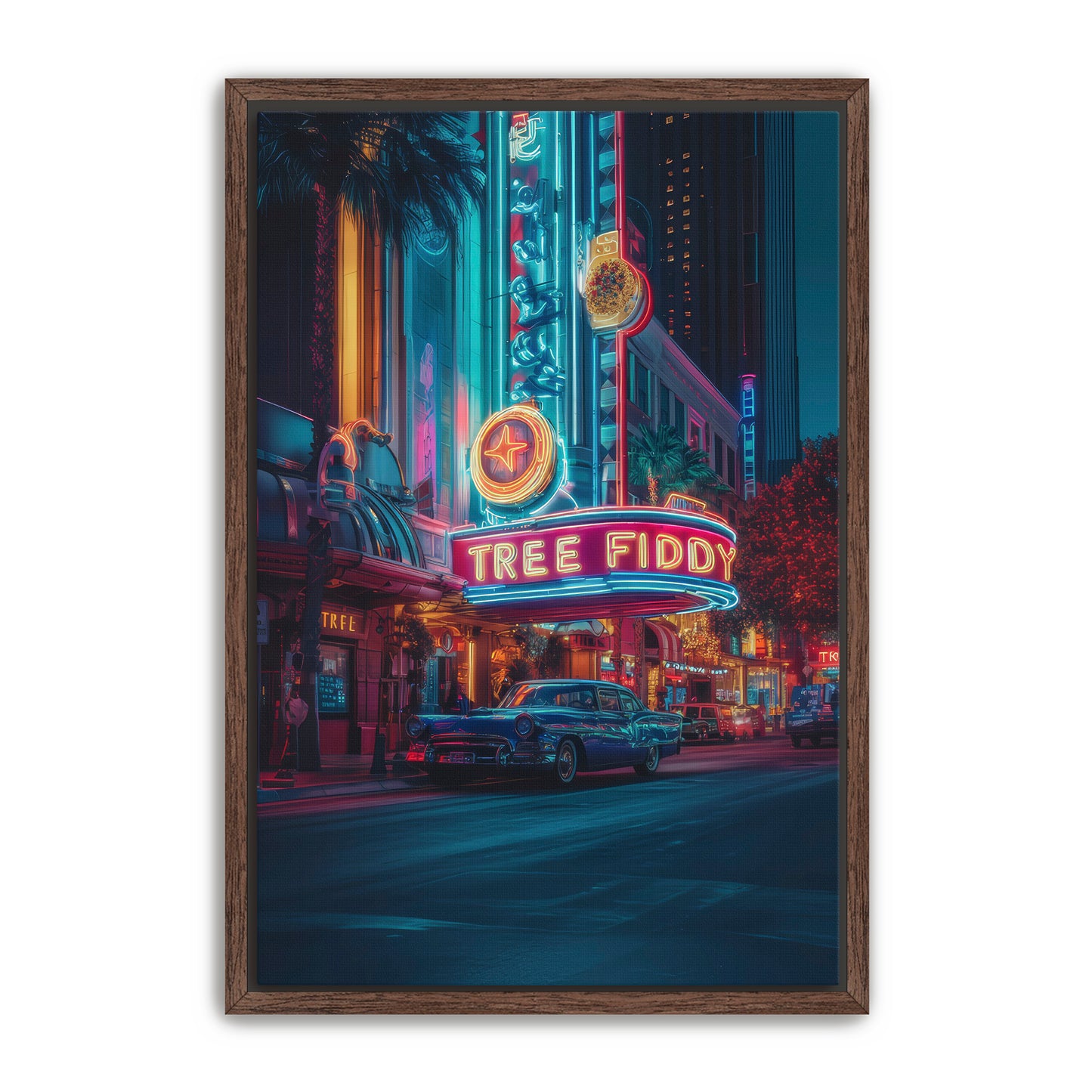 Tree Fiddy Wall Art