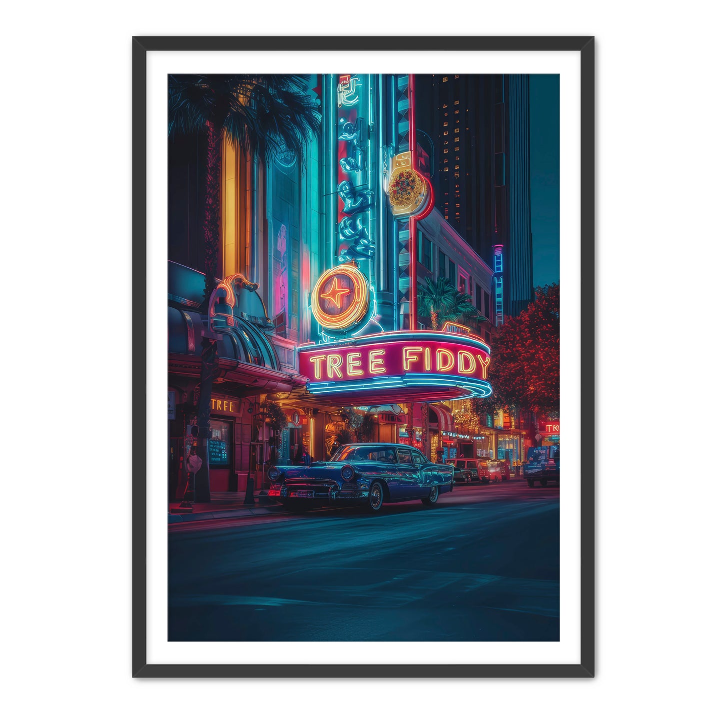 Tree Fiddy Wall Art
