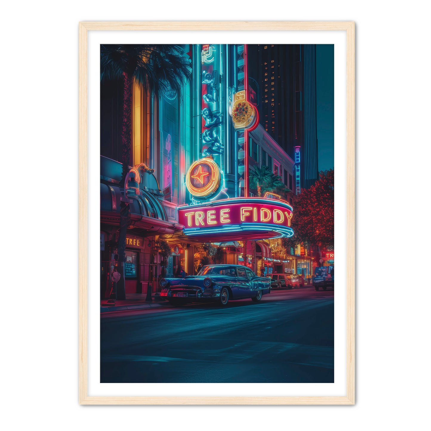 Tree Fiddy Wall Art
