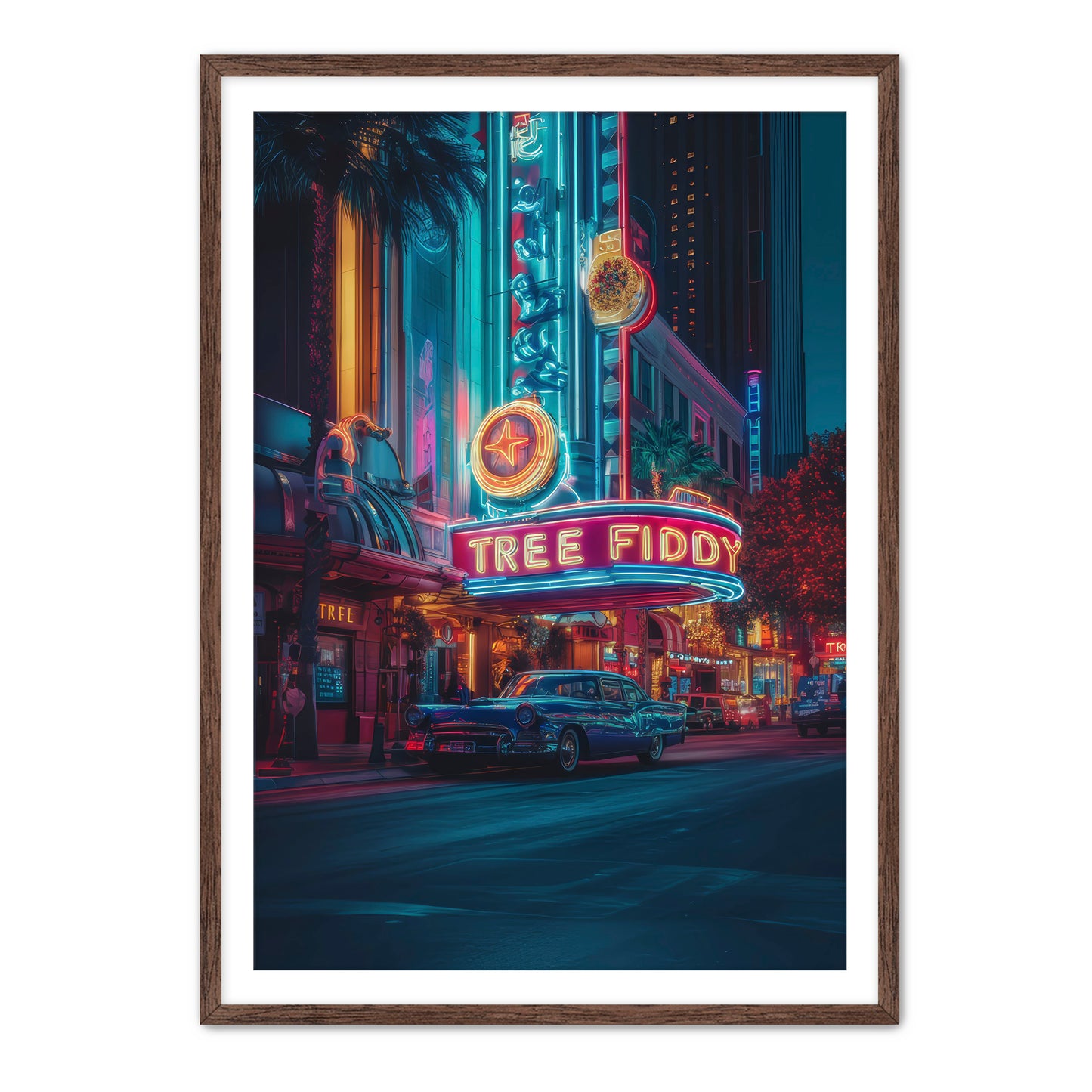 Tree Fiddy Wall Art