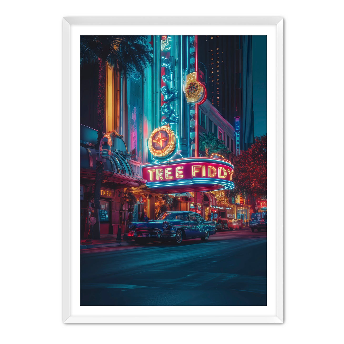 Tree Fiddy Wall Art