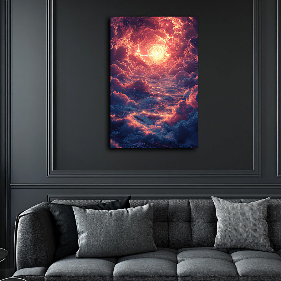Tunnel Cloud Wall Art