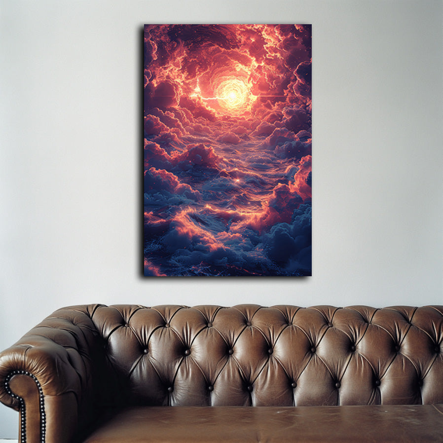 Tunnel Cloud Wall Art