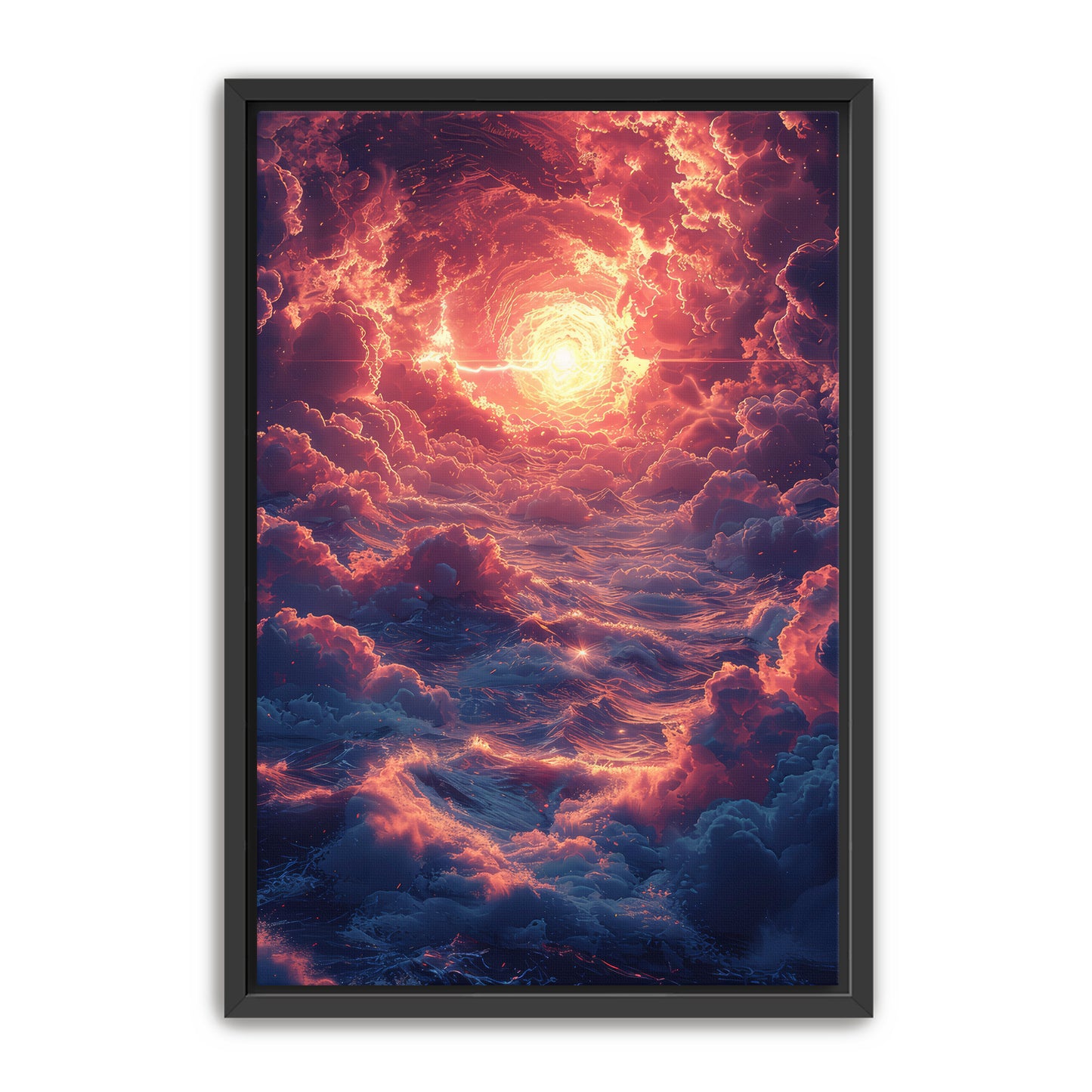 Tunnel Cloud Wall Art
