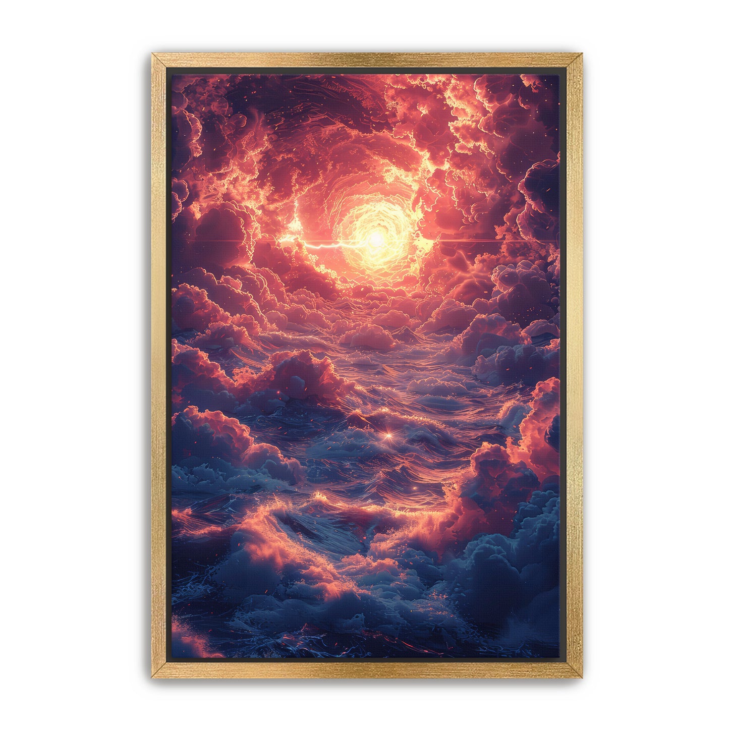 Tunnel Cloud Wall Art
