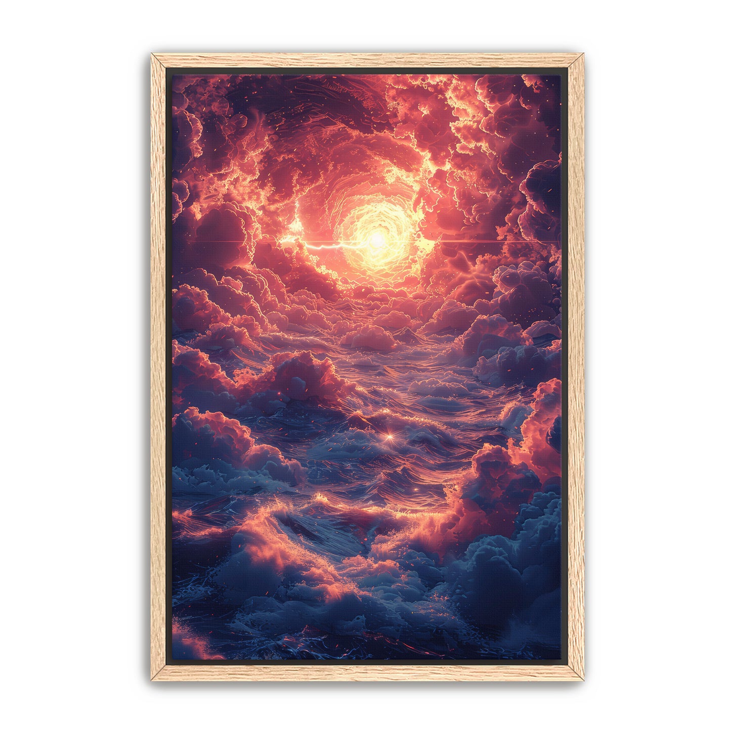 Tunnel Cloud Wall Art
