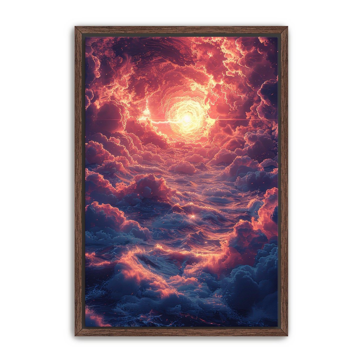 Tunnel Cloud Wall Art