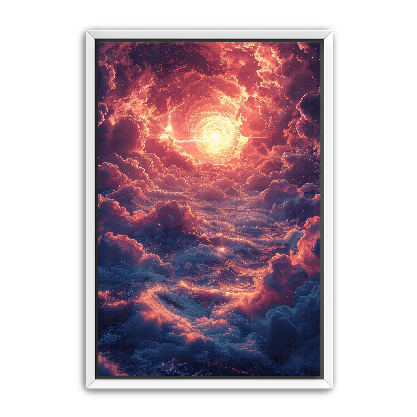 Tunnel Cloud Wall Art
