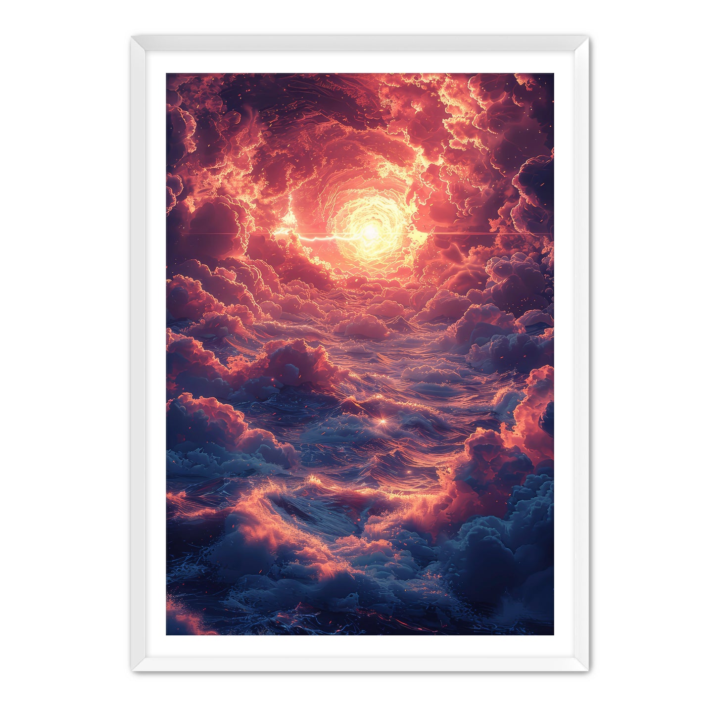 Tunnel Cloud Wall Art