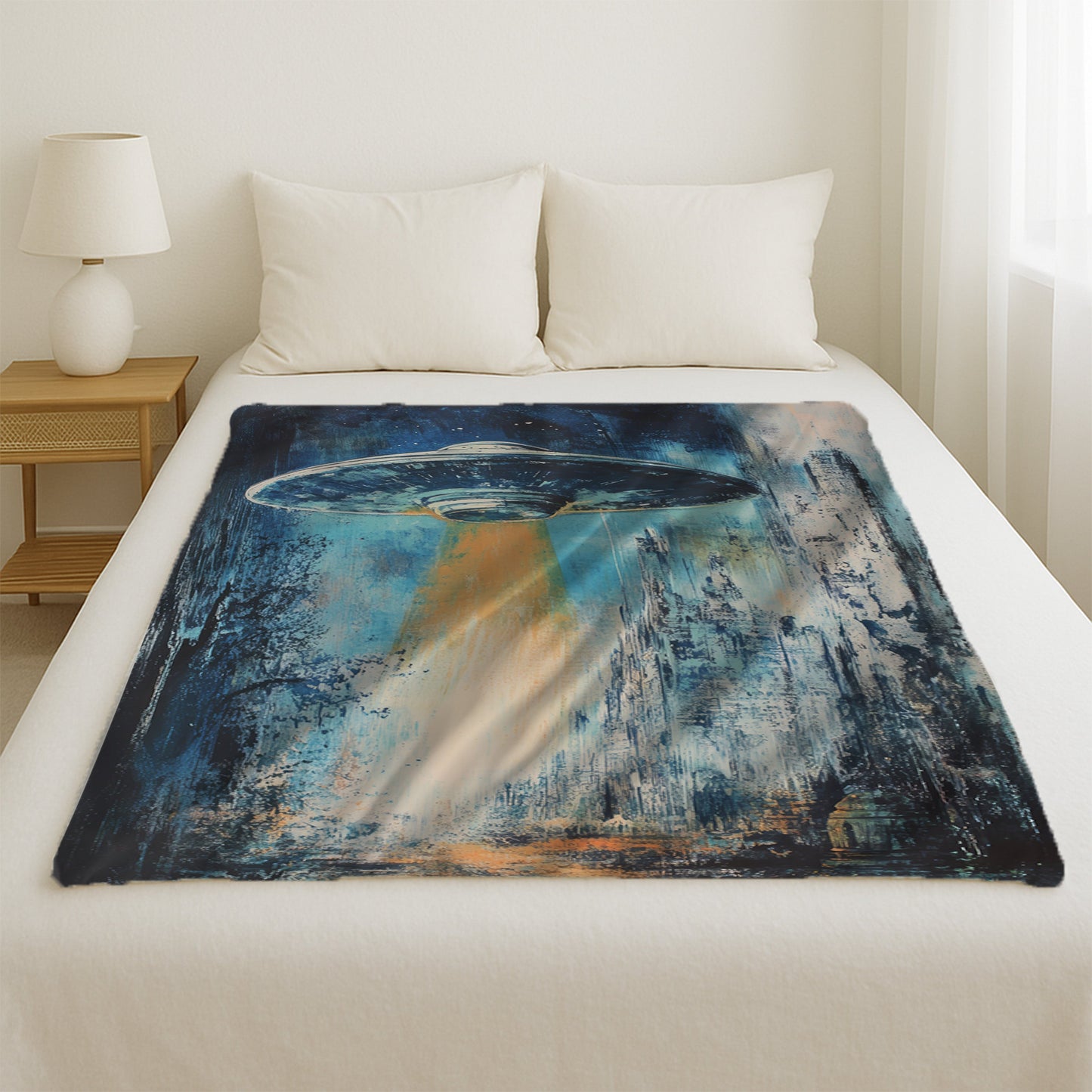 Ufo Etching Blanket