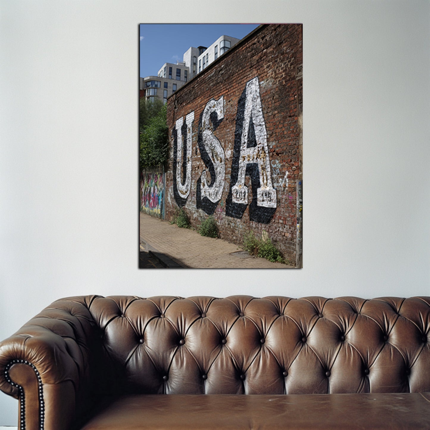 USA Wall Mural Wall Art