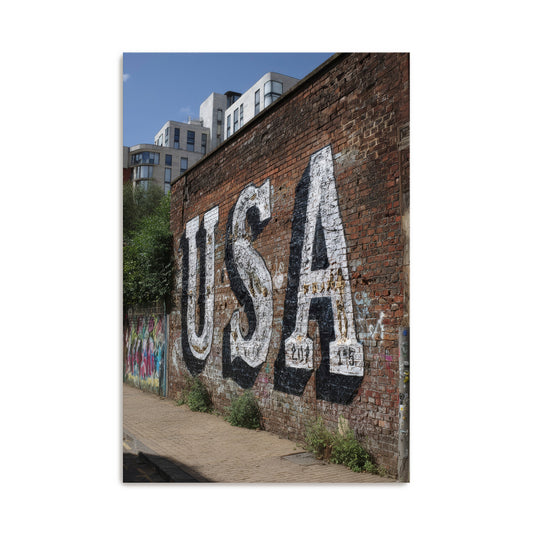 USA Wall Mural Wall Art