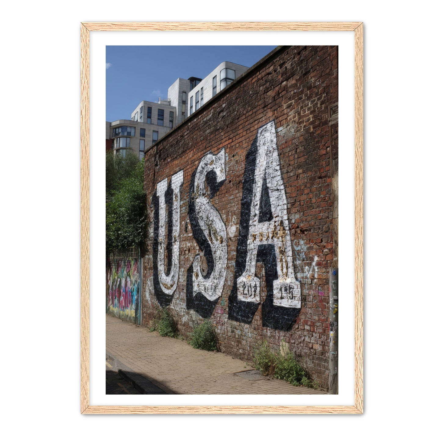 USA Wall Mural Wall Art