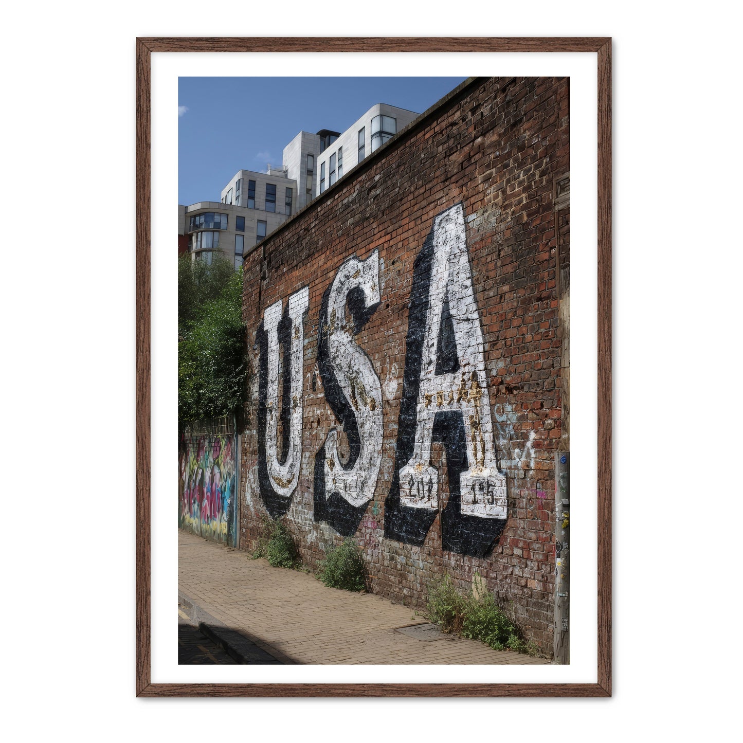 USA Wall Mural Wall Art