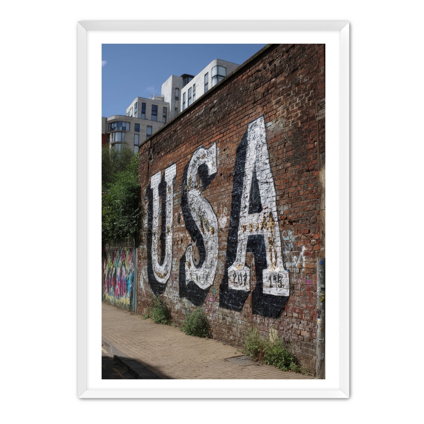 USA Wall Mural Wall Art