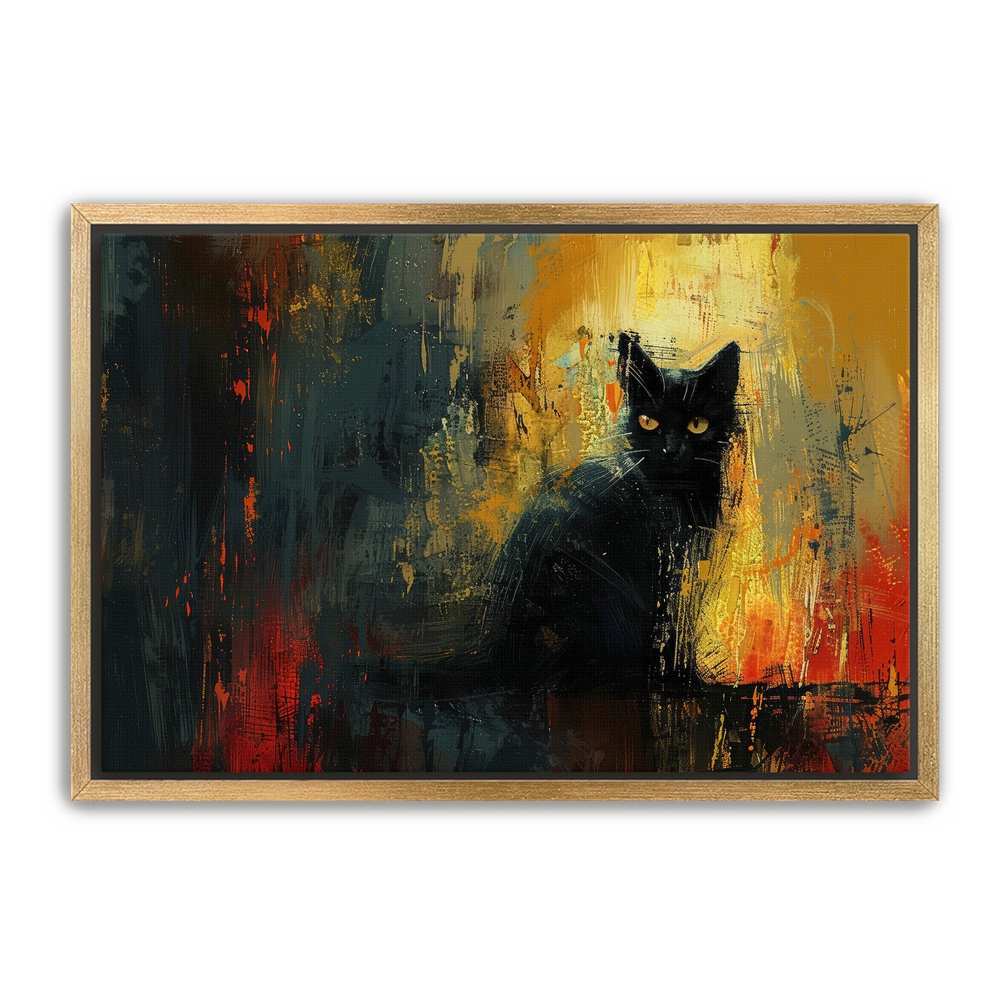 Unamused Cat Wall Art