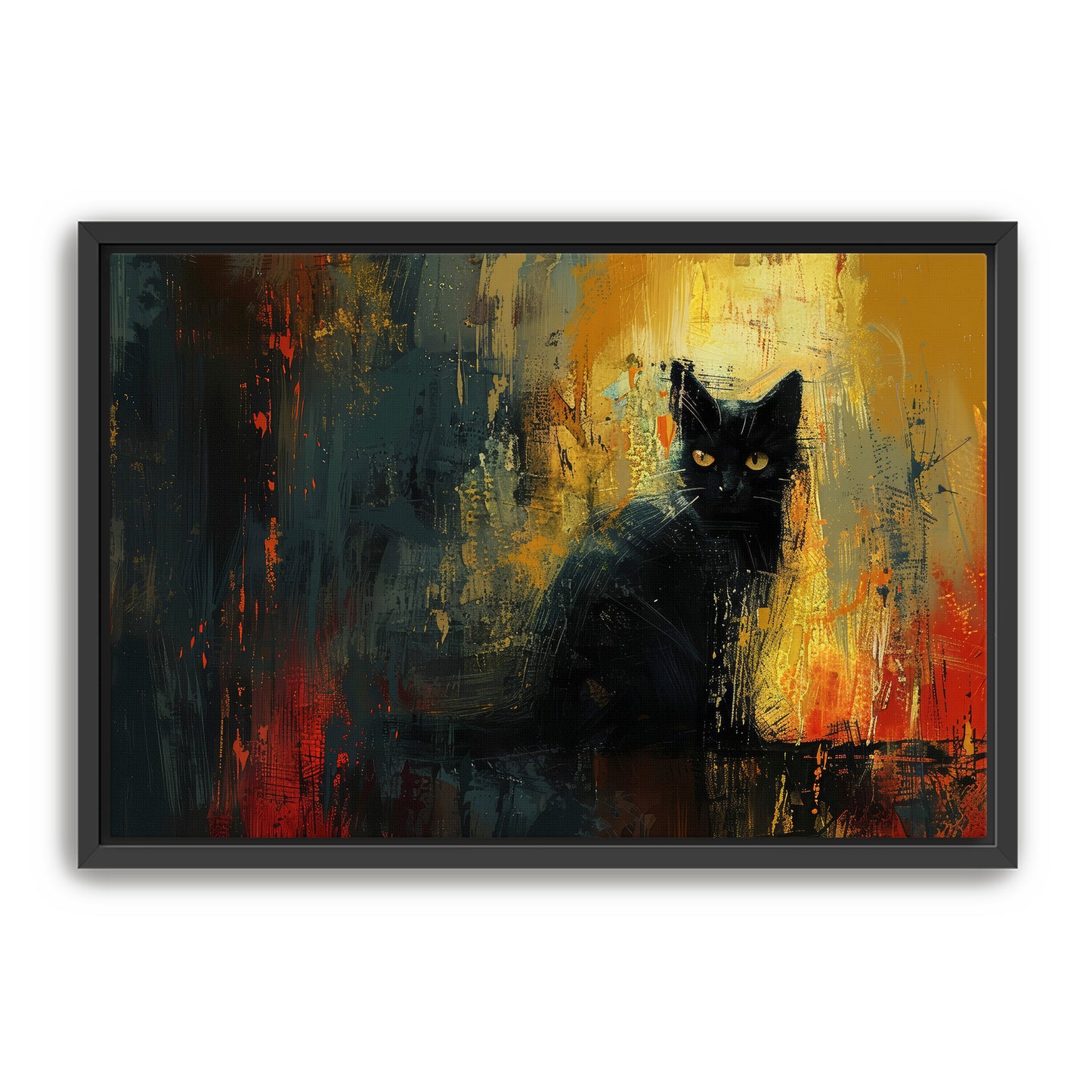Unamused Cat Wall Art