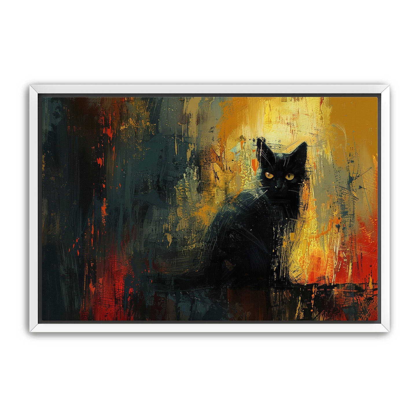 Unamused Cat Wall Art