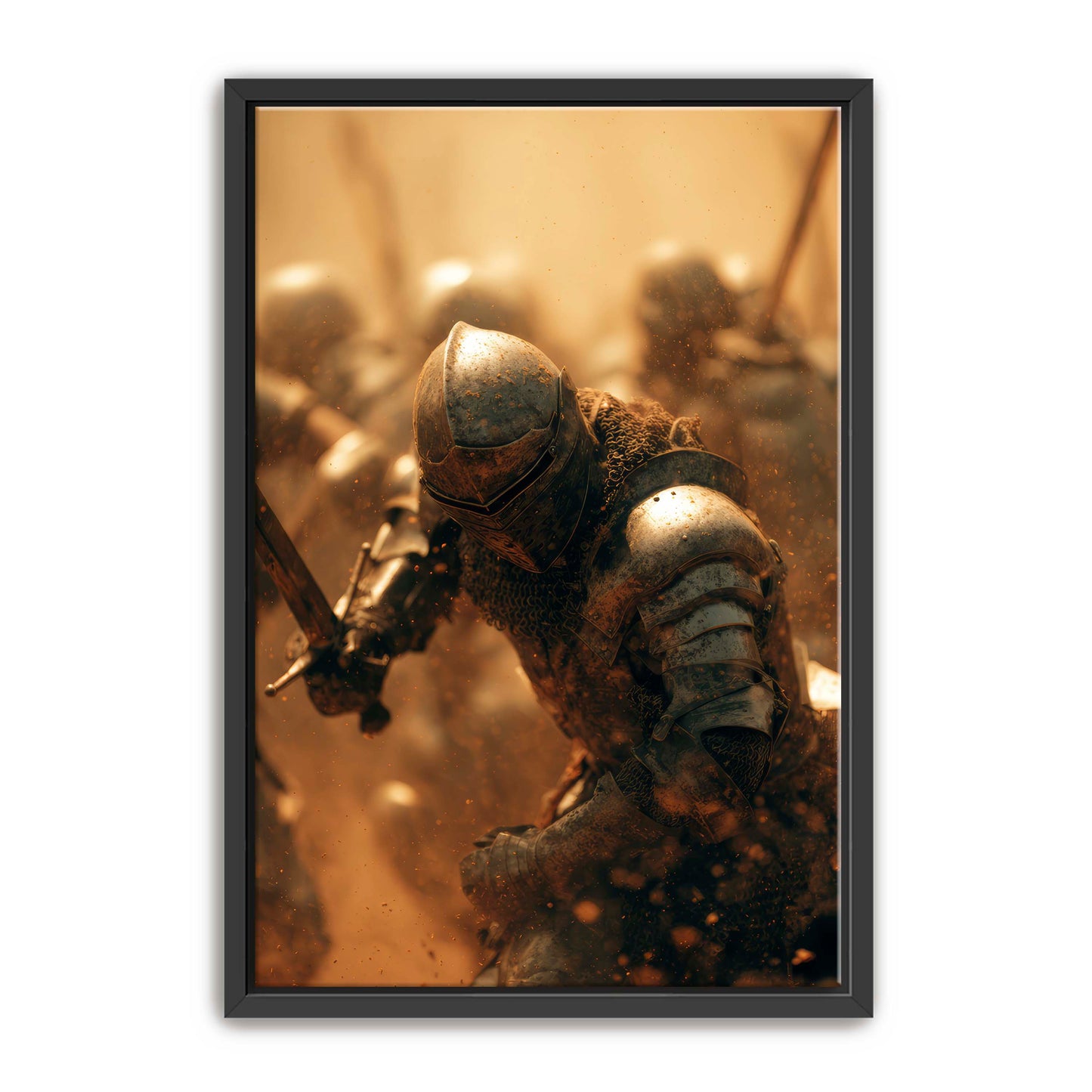 Running Knight Wall Art