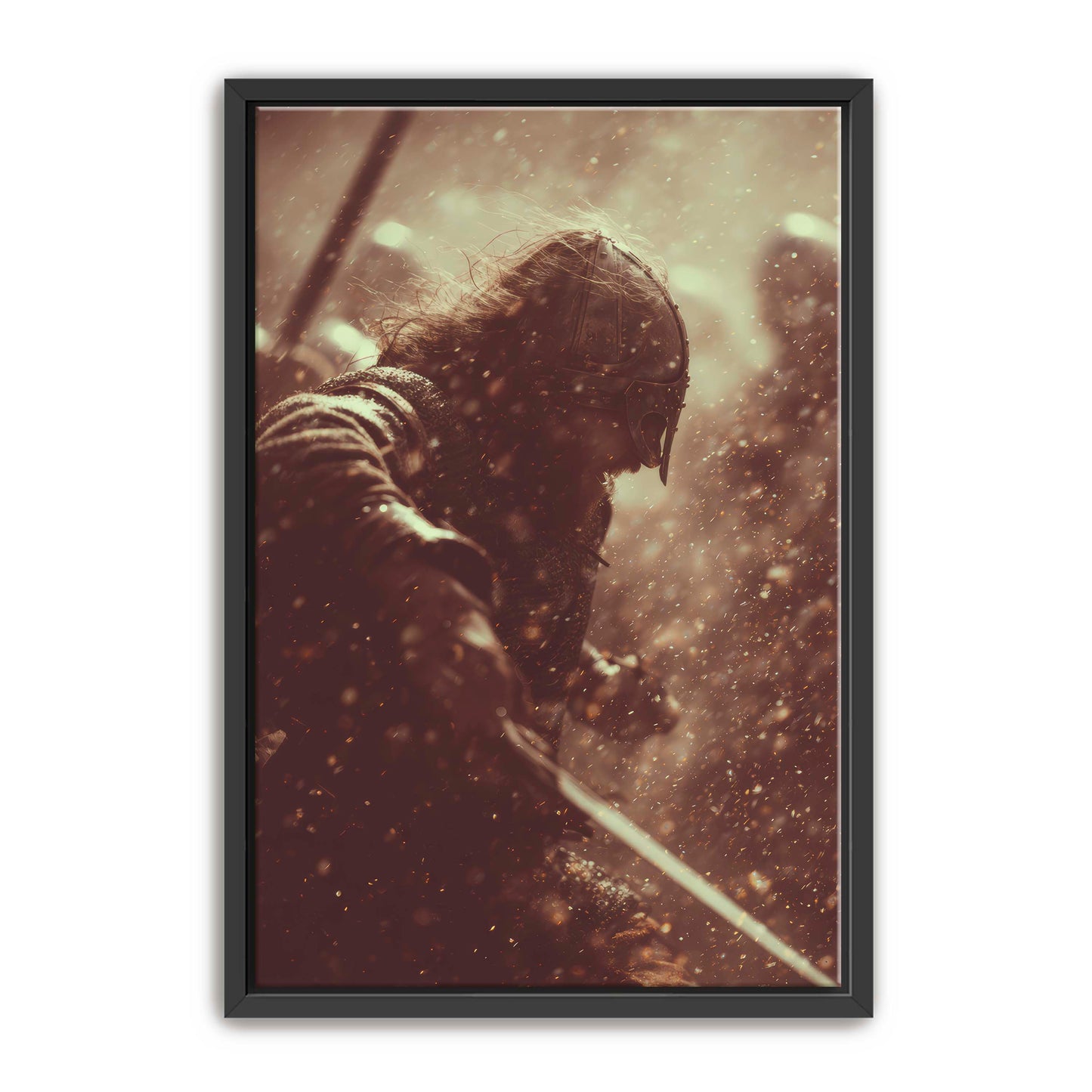 Viking Charge Wall Art