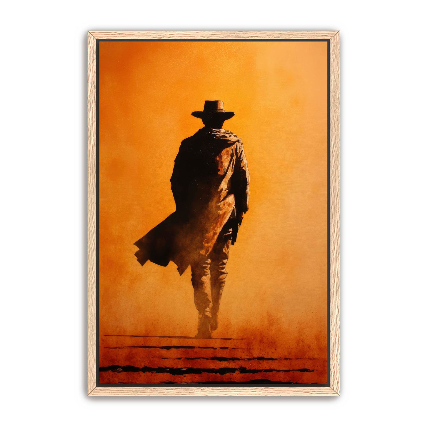 Lone Cowboy Wall Art