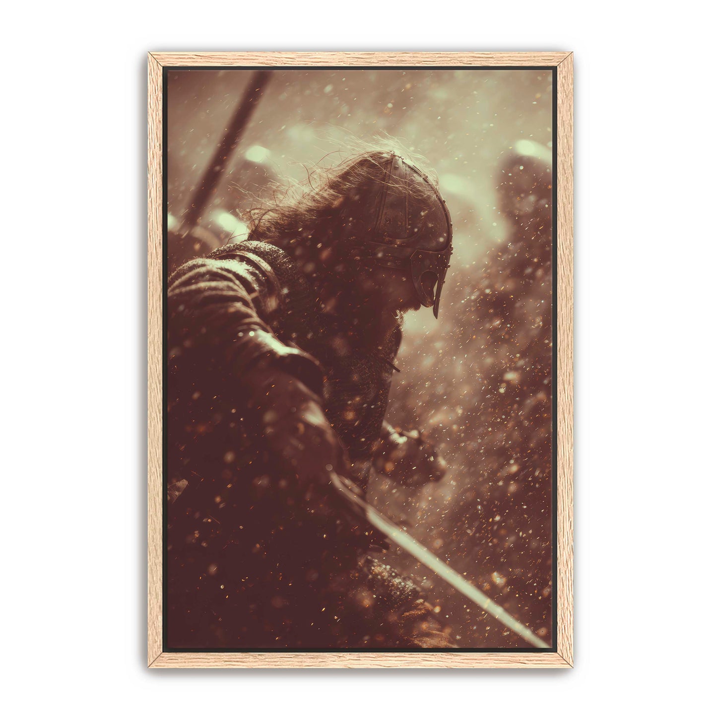 Viking Charge Wall Art