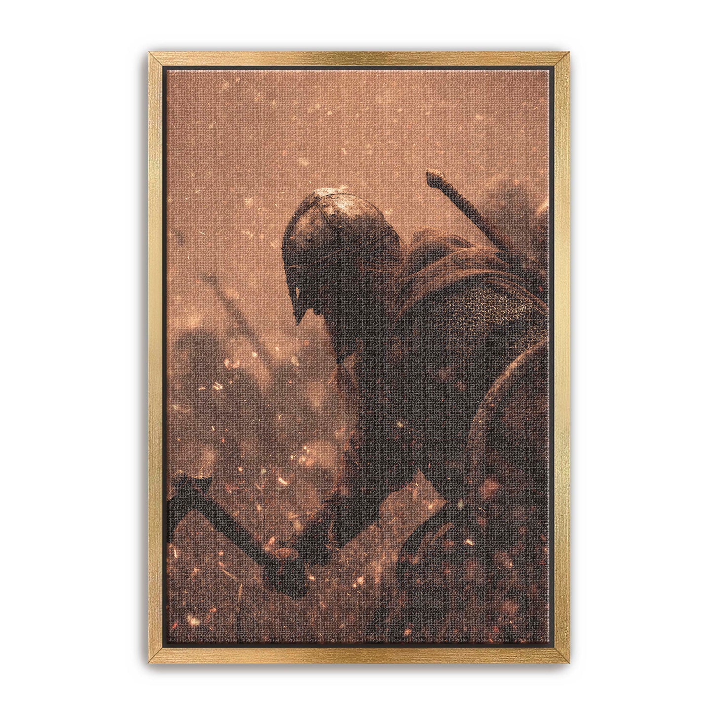 Viking and Axe Wall Art