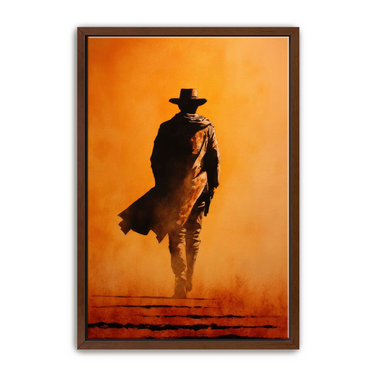 Lone Cowboy Wall Art