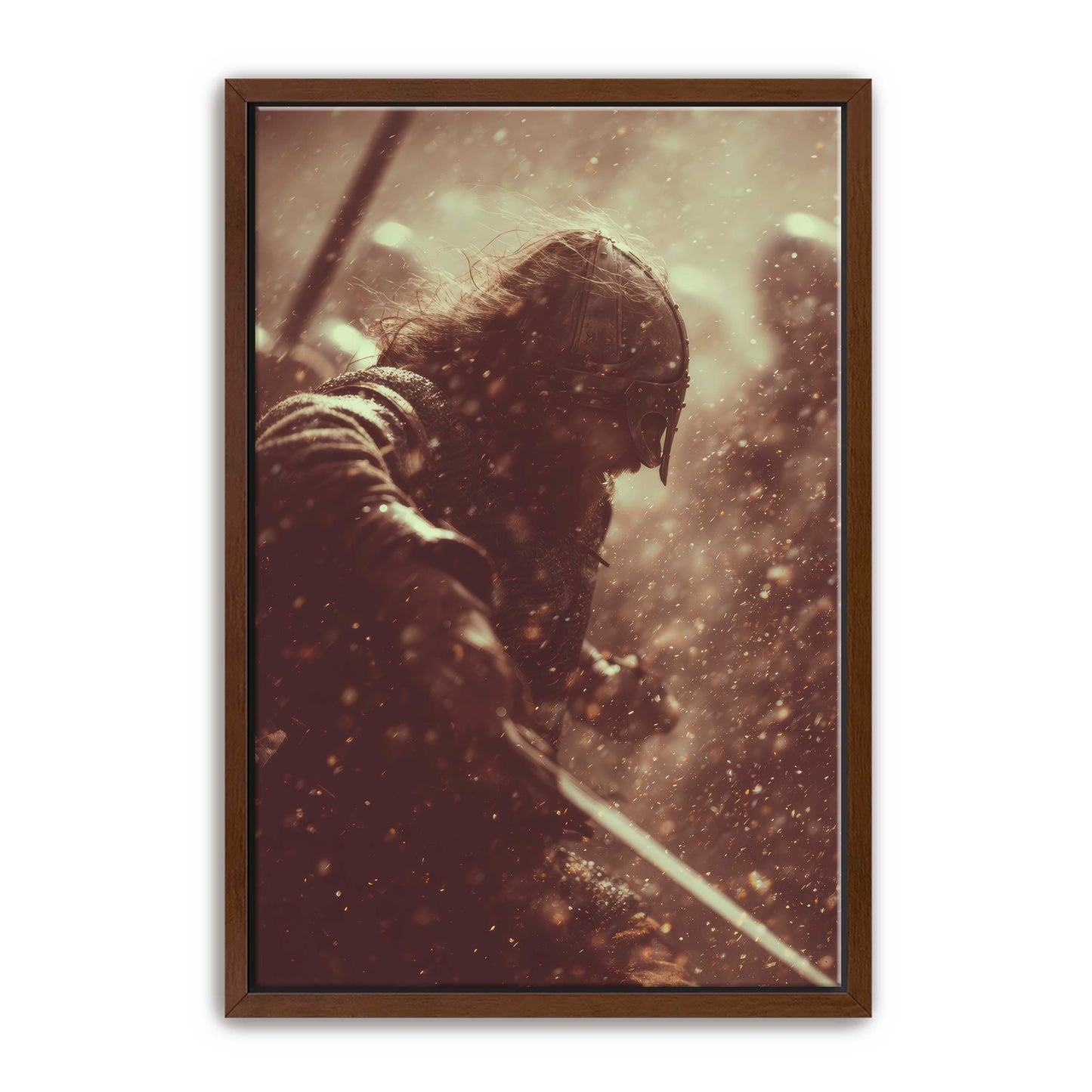 Viking Charge Wall Art