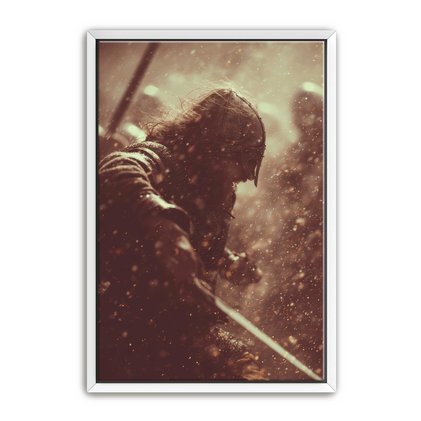 Viking Charge Wall Art